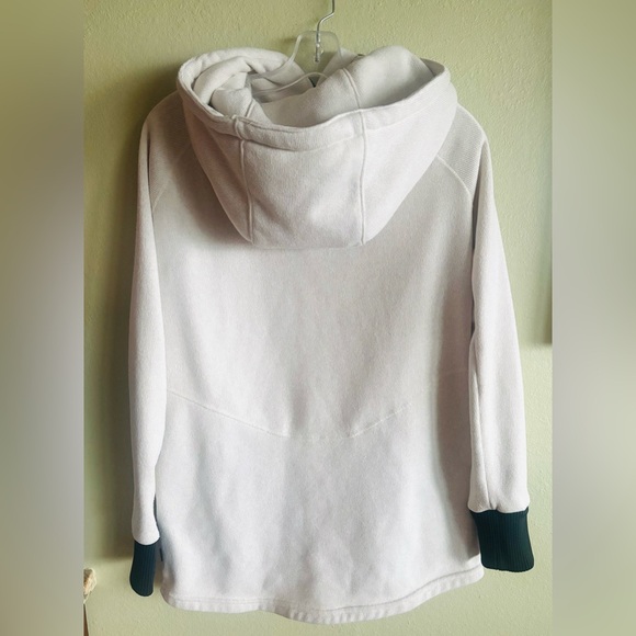 DESO Cream Zip Up Hoodie Made in the USA Size: Large - Picture 2 of 5